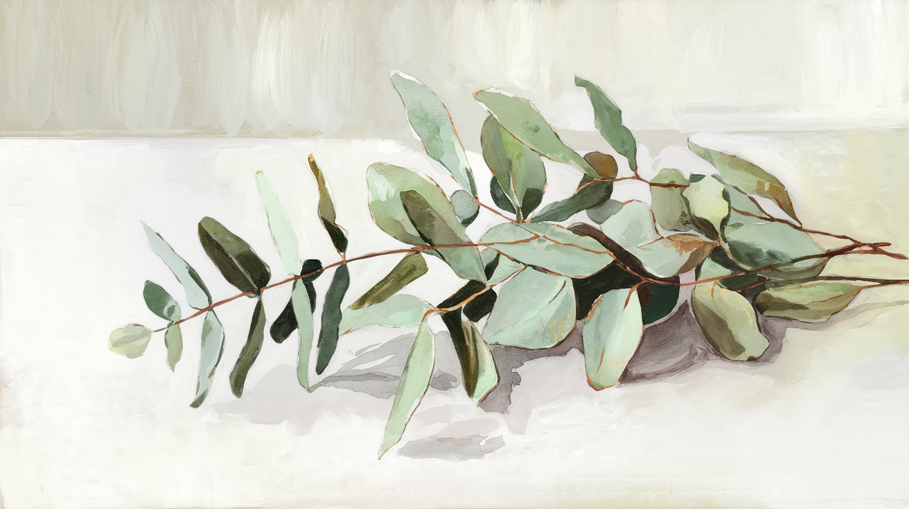 Eucalyptus Botanical Print Set – 4 Minimalist Greenery Illustrations (Digital Download) - Image 4