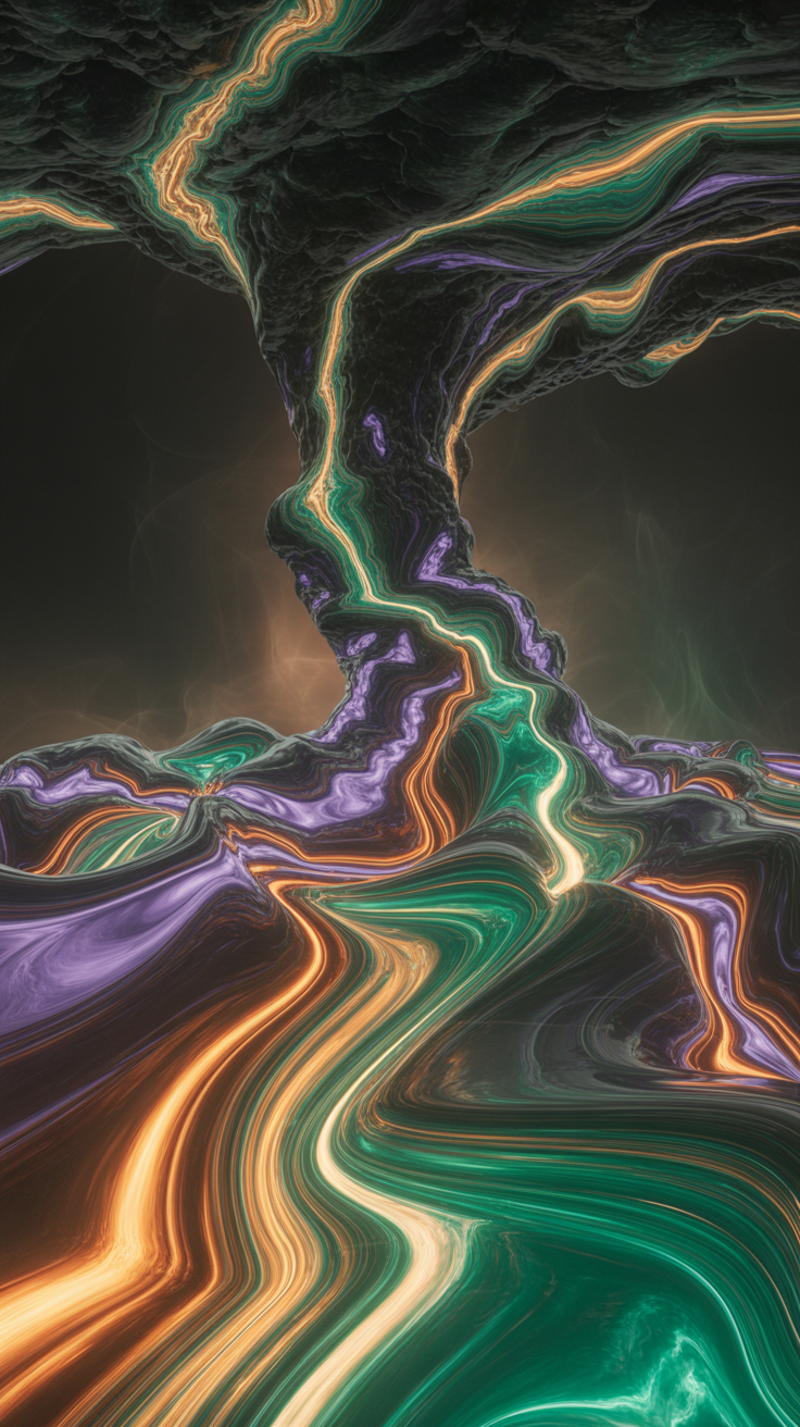 Limited Edition Digital Abstract Flow Collection (1 of 15 Each)