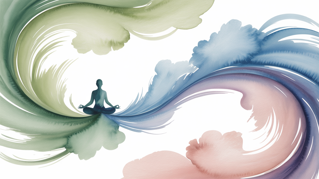 Mindful Energy — Limited-Edition Watercolor Meditation Art Bundle (1-of-15) - Image 2