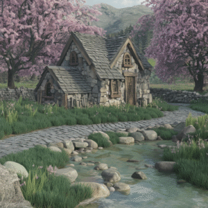 Springstone Cottage Series” – Limited 15-Copy Vintage Fantasy Landscape Collection