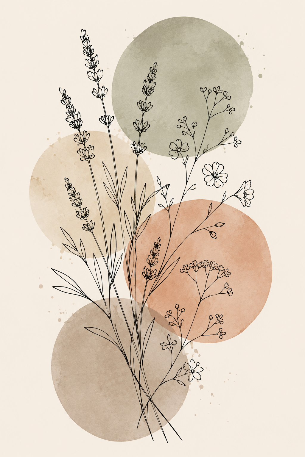 Abstract Boho Botanical - Image 3
